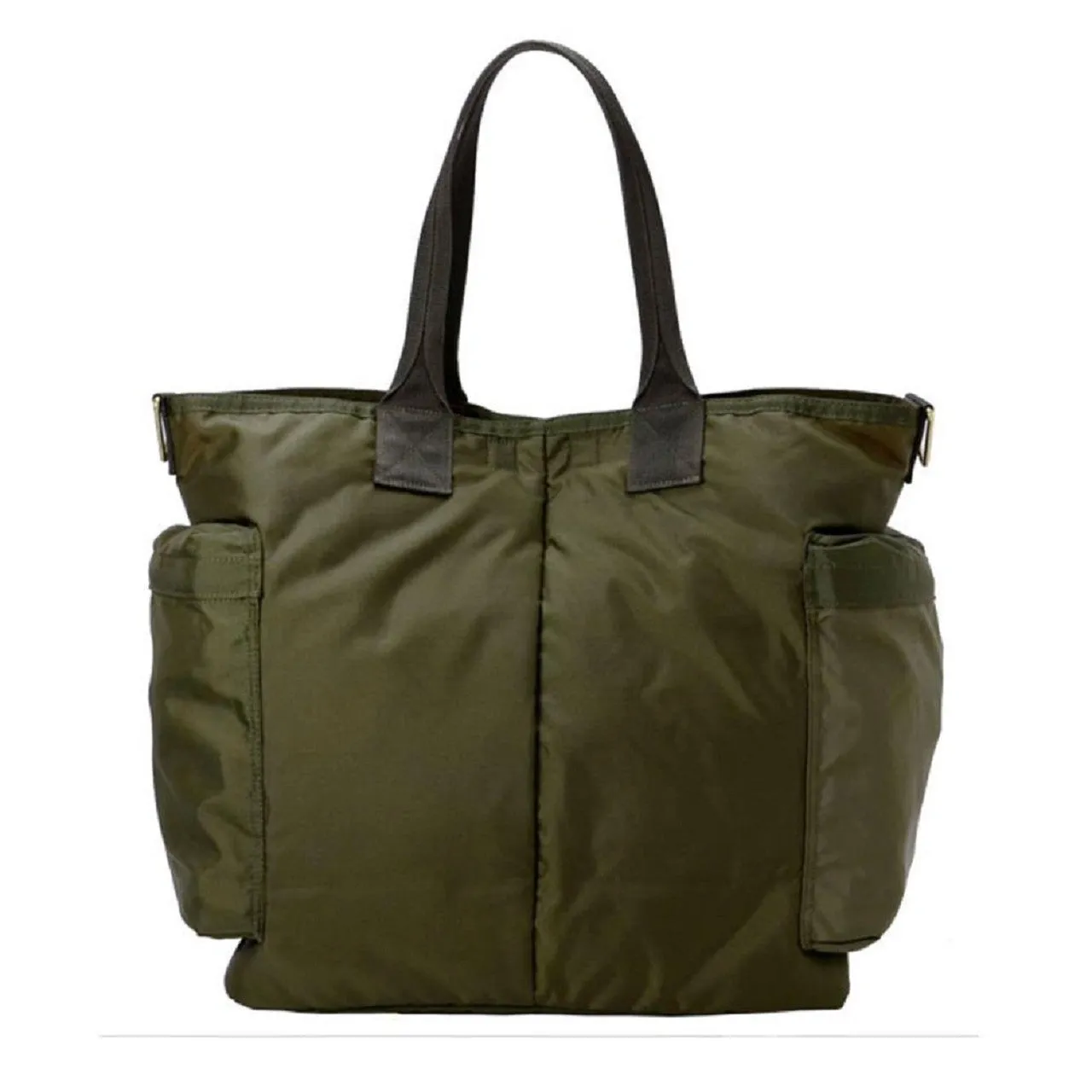 porter by yoshida force series 2way tote bag (olive)