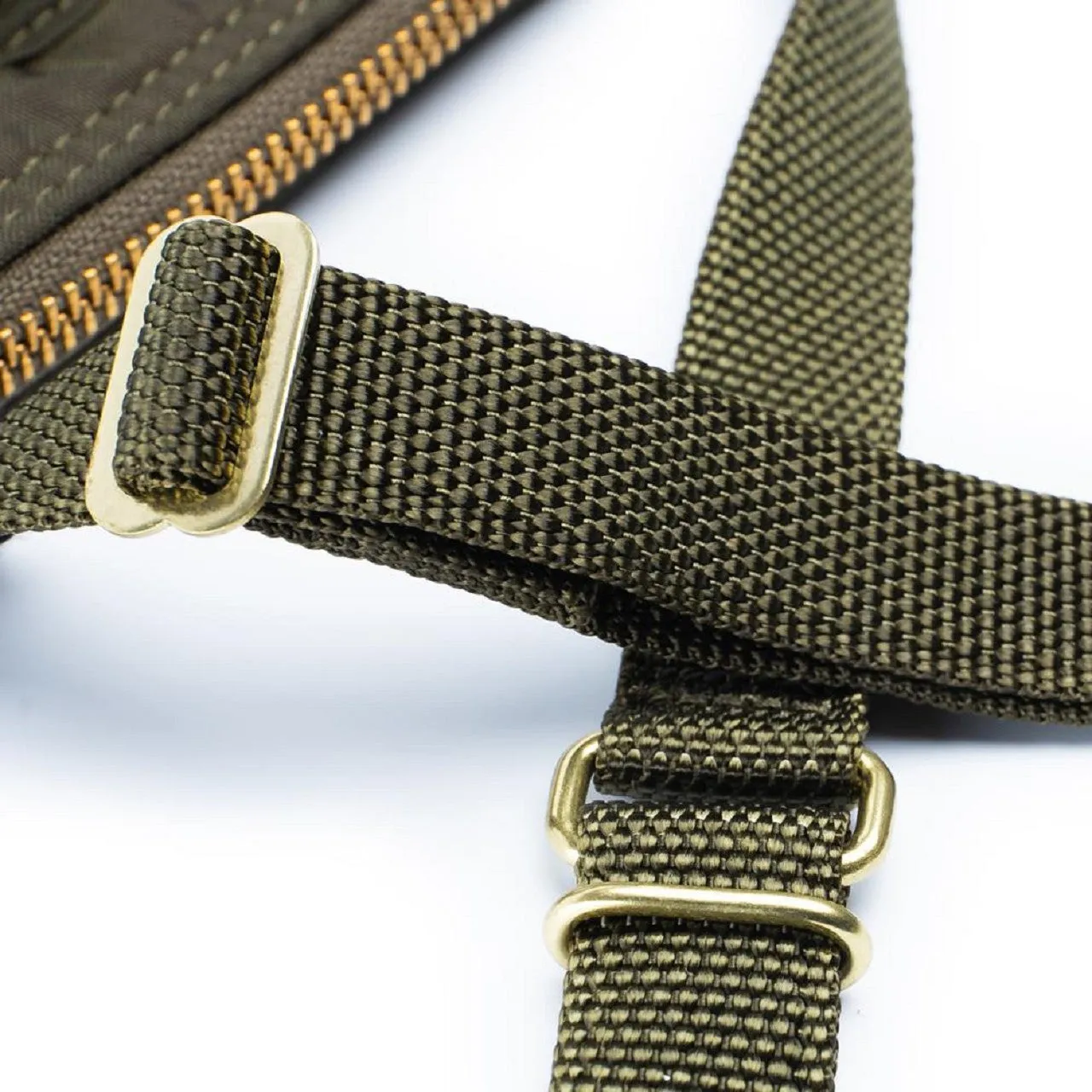 porter by yoshida force series shoulder pouch (olive)