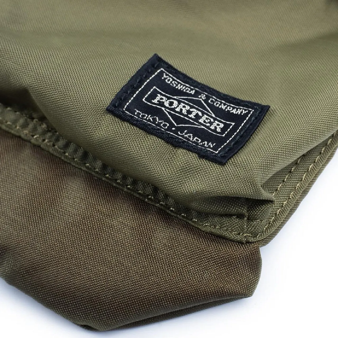 porter by yoshida force series shoulder pouch (olive)