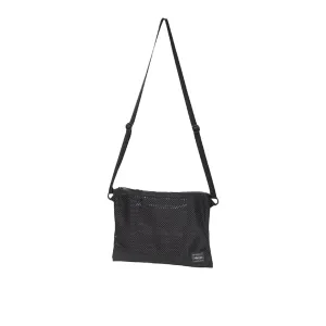 porter by yoshida screen sacoche bag (black)
