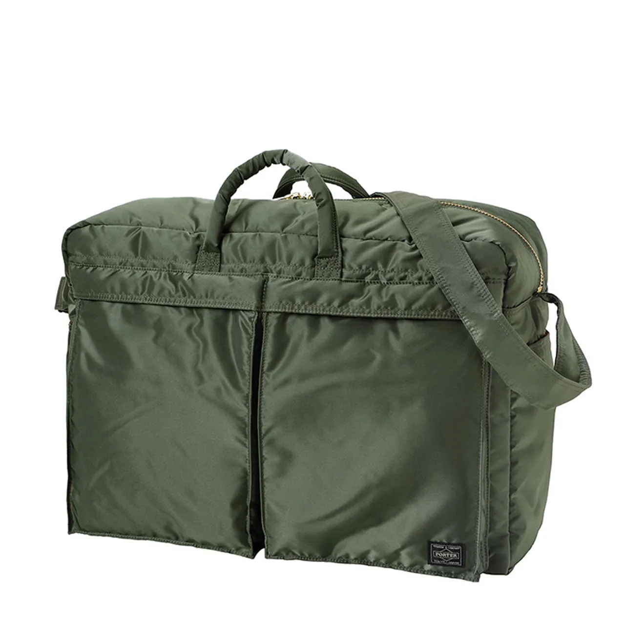 porter by yoshida tanker 2way boston bag (olive)