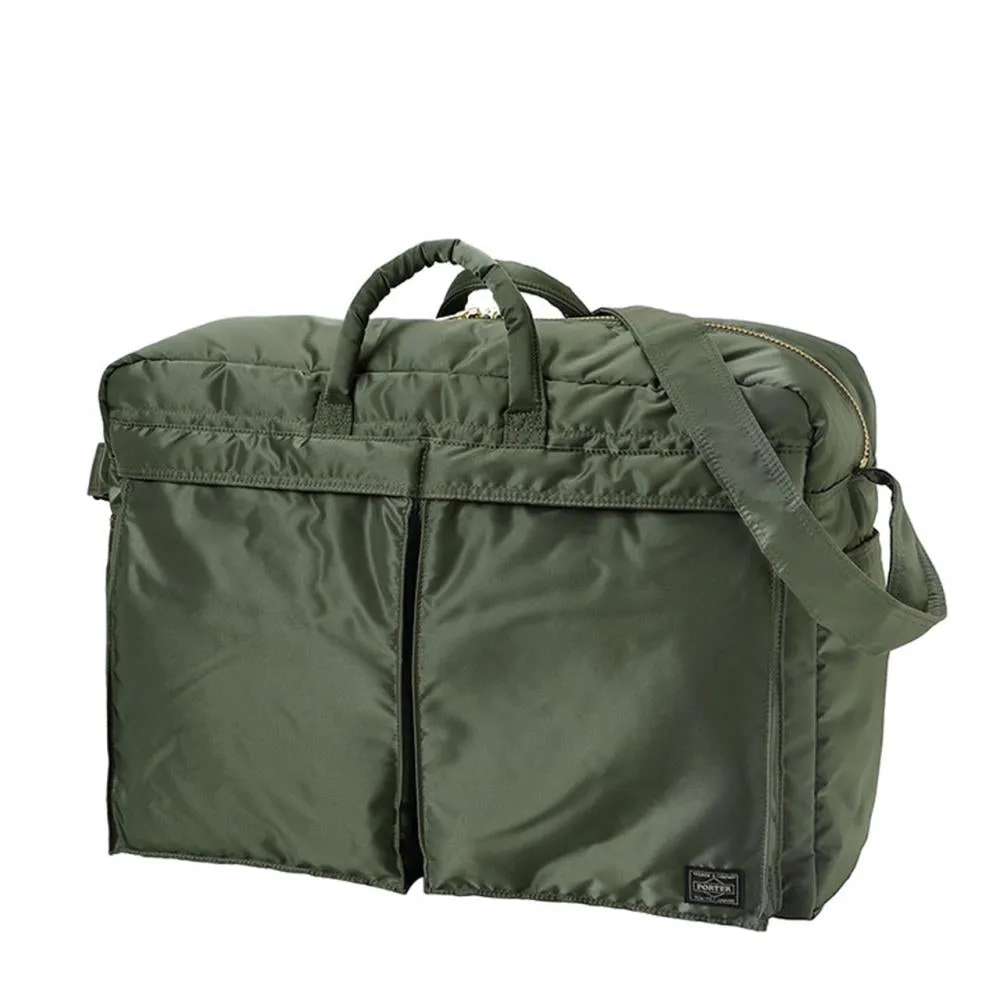 porter by yoshida tanker 2way boston bag (olive)