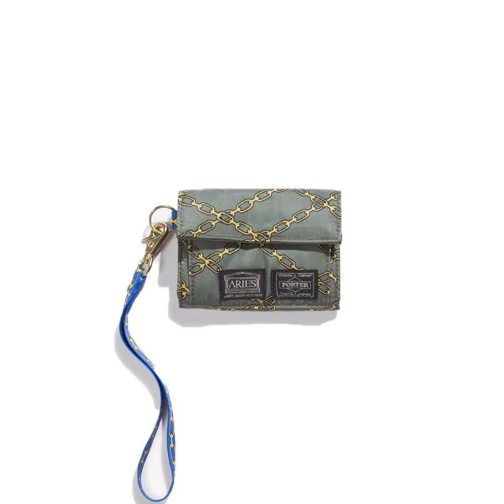 porter by yoshida x aries wallet (olive)