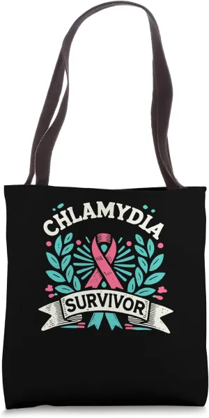 Rainbow Chlamydia Survivor for Health Advocates Tote Bag