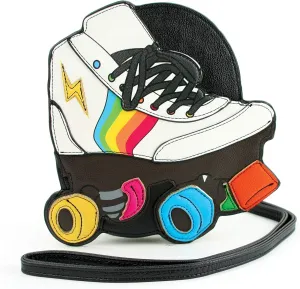 Rainbow Rollerskate Crossbody Bag