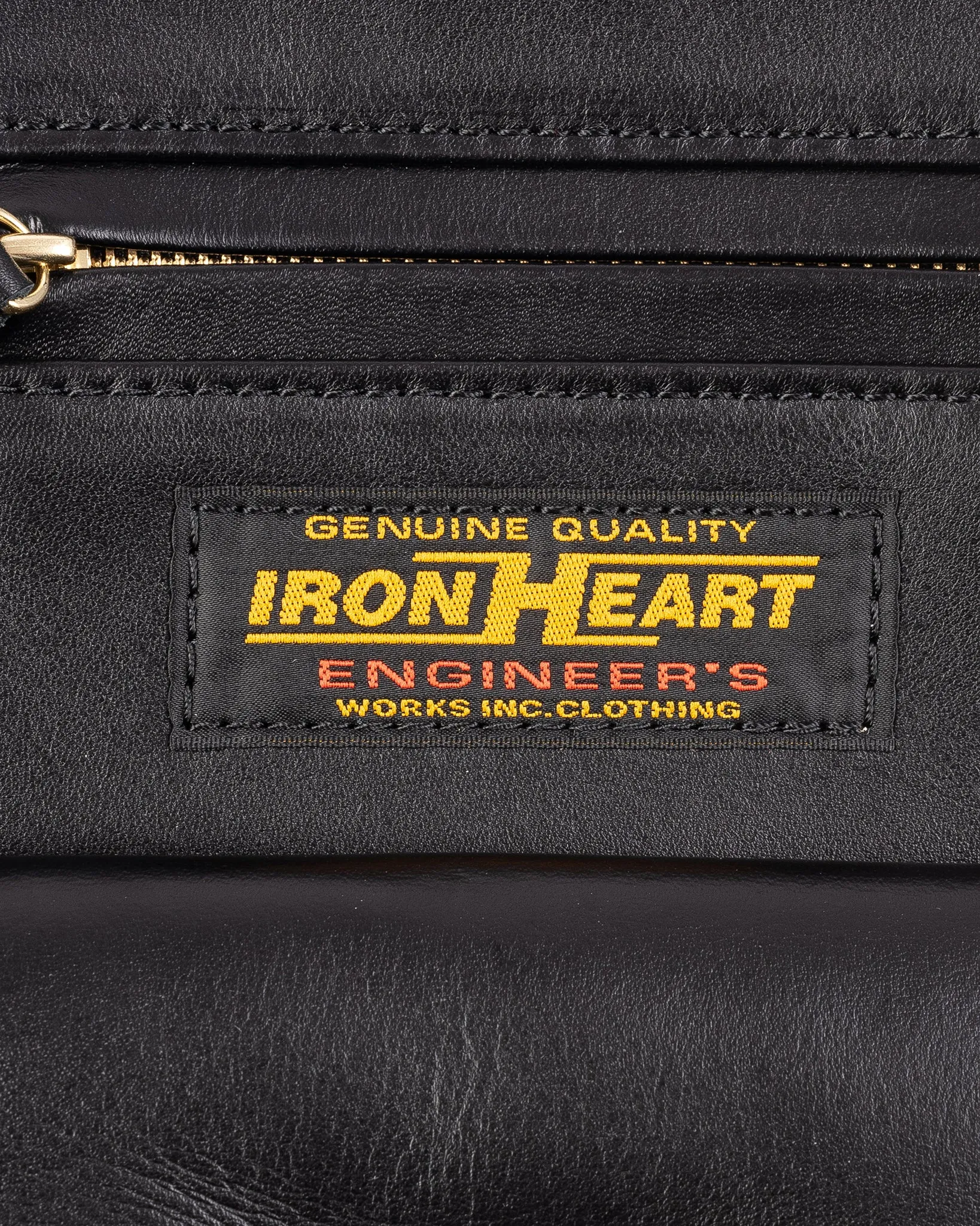 Rectangular Leather Diamond Stitched Shoulder Bag - Black