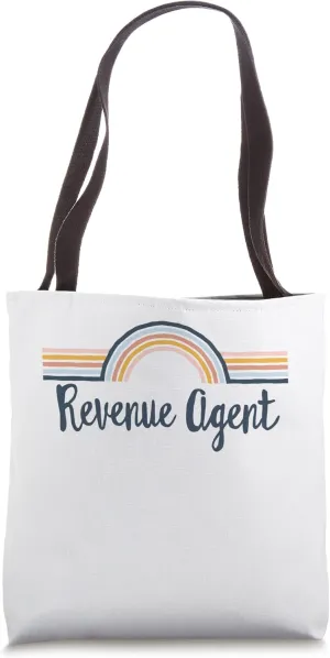 Revenue Agent boho Rainbow, Cool Matching Revenue Agent Tote Bag
