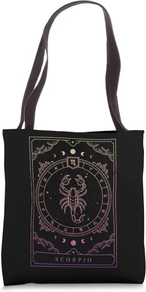 Scorpio Birthday Present Women Girl Zodiac Sign Tote Bag