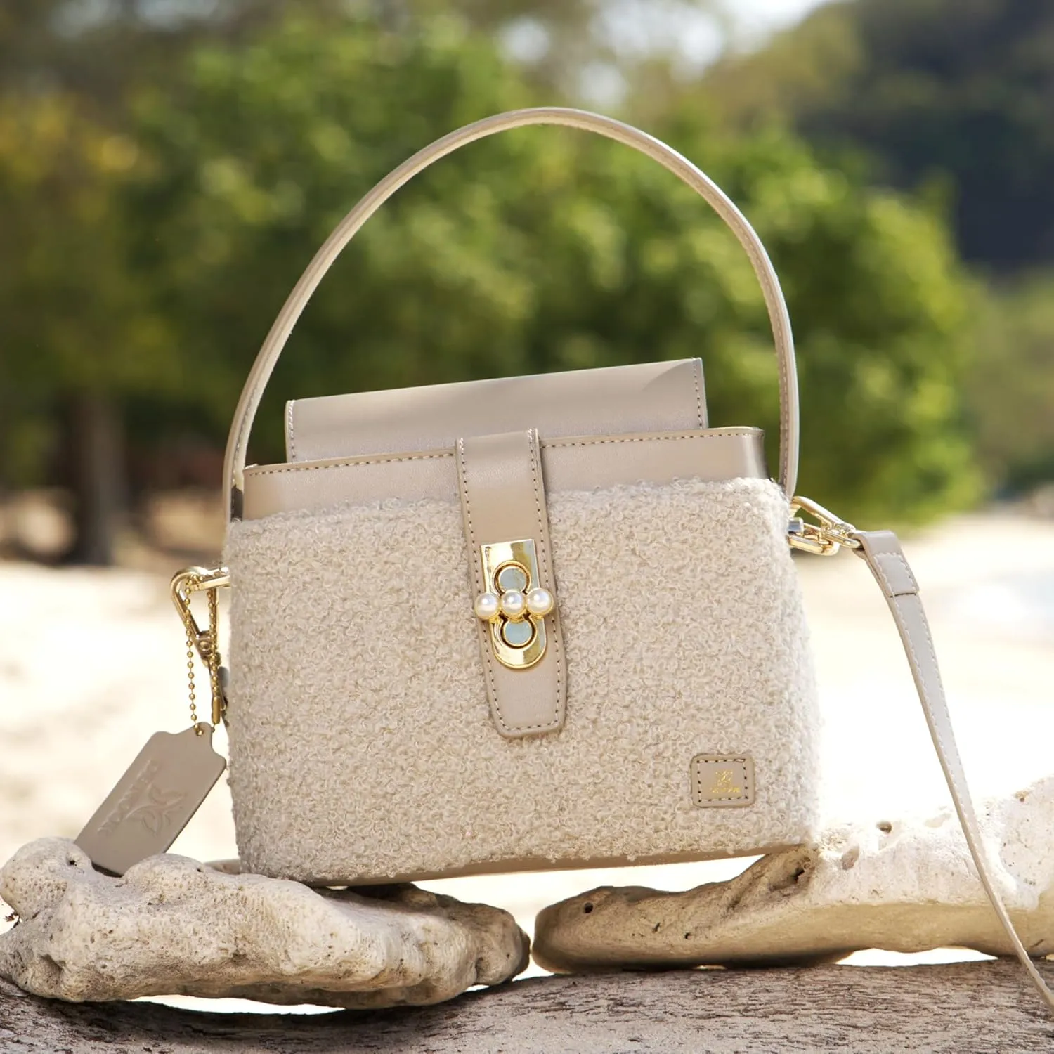 Shoulder Bag for Women - Mini Canvas Tote Bag With Adjustable Strap, Cute Tote Bag, Stylish Crossbody Purse for Girls
