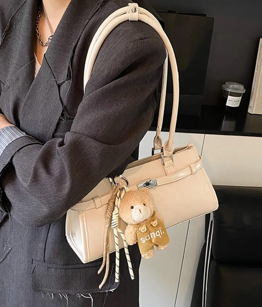 Shoulder Bags for Women Patent PU Leather Handbags Trendy Purse Vintage Y2k Small Satchel Tote