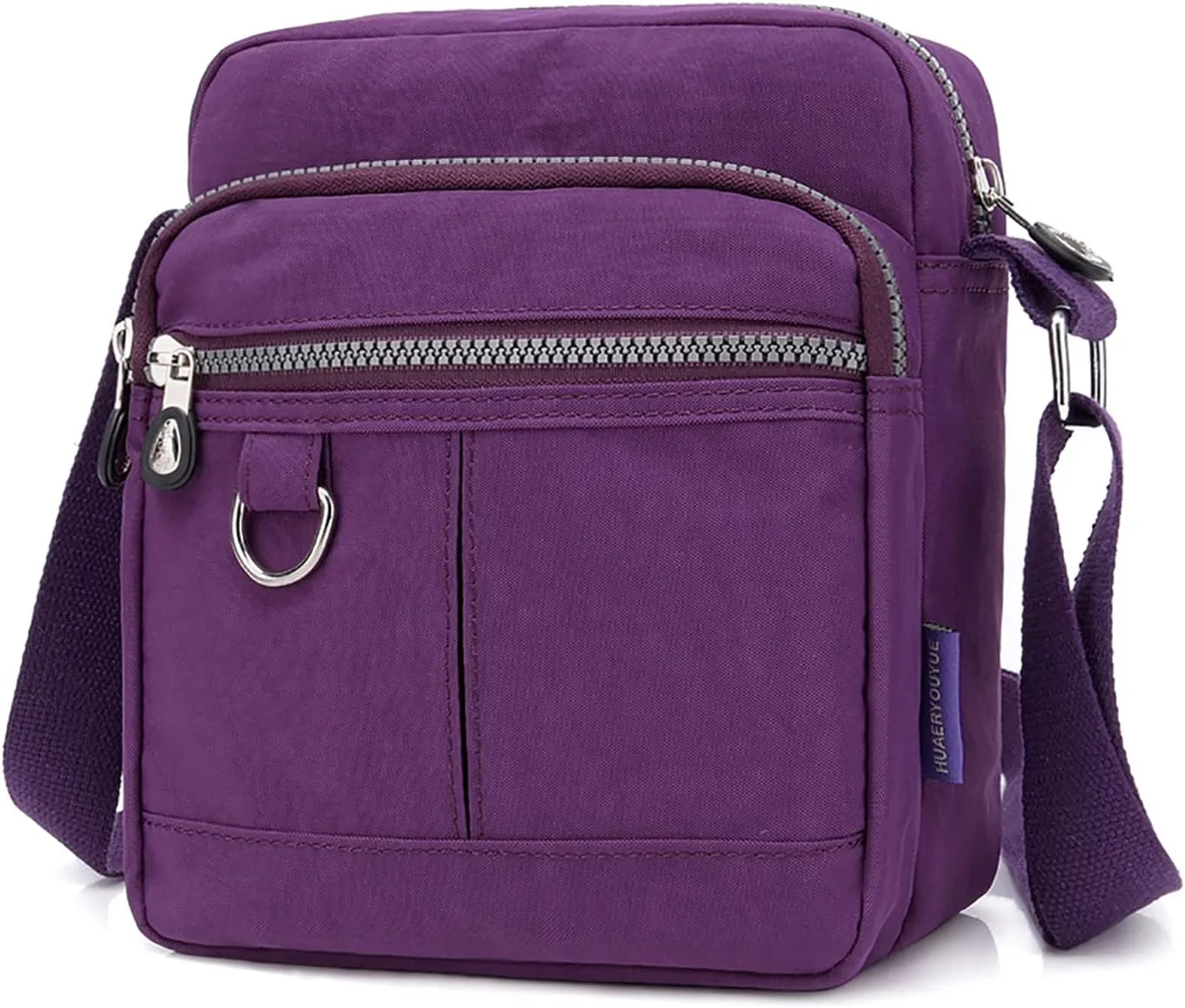 Shoulder Handbags for Women Multiple Pockets Crossbody Purse Bags Waterproof Nylon Messenger Bag