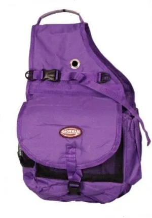 Showman Nylon Deluxe Multi Pocket Saddle Bag