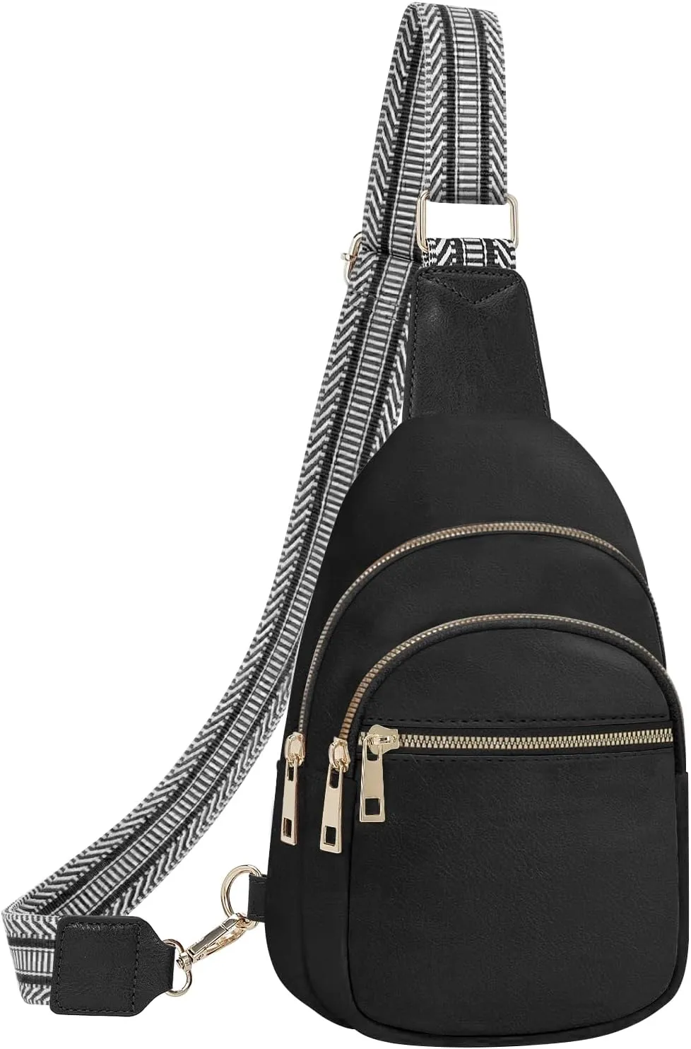 Small Leather Sling Bags for Women Fashion Crossbody Backpack Purse Sling Crossbody Bgas