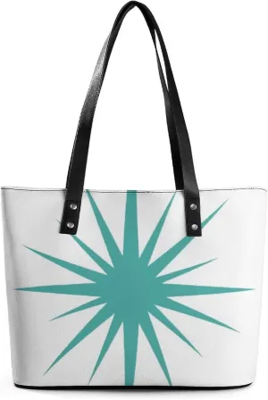Southwest Canyons Diamon A Leather Handbag with Large Capacity And Portability