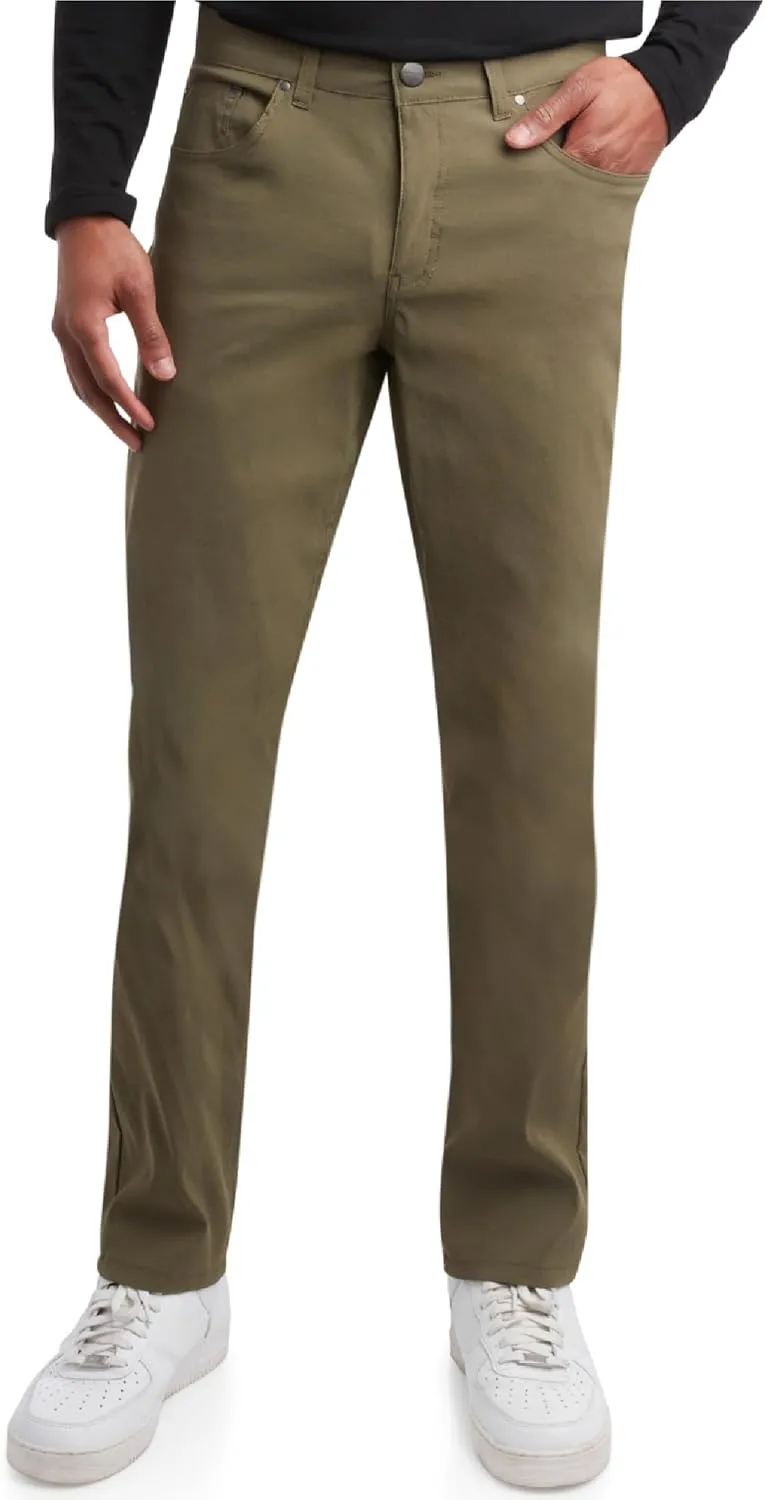 Spyder Mens Golf Pants - Lightweight Stretch Nylon Quick Dry Work Dress Pants for Men with UPF 30  and Pockets (Sizes: 30-38)