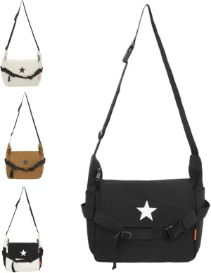 Star Messenger Bag Y2K, Cute Aesthetic Crossbody Bag For Women