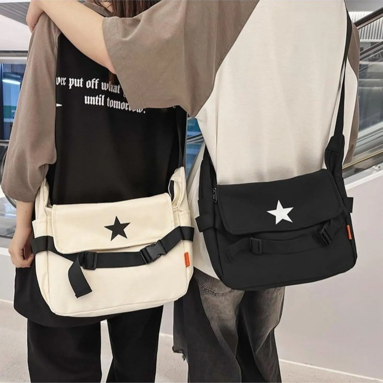 Star Messenger Bag Y2K, Cute Aesthetic Crossbody Bag For Women