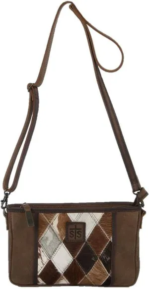 STS Ranchwear Diamond Simple Crossbody Ladies Leather Bag Cowhide