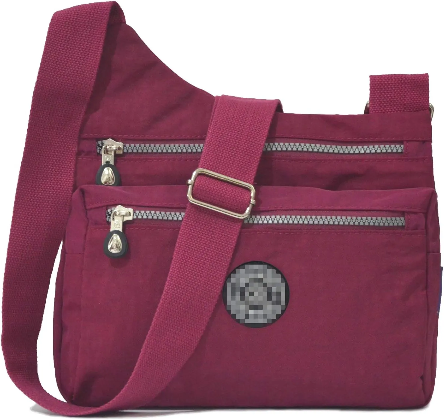 STUOYE Nylon Multi-Pocket Crossbody Purse Bags for Women Travel Shoulder Bag