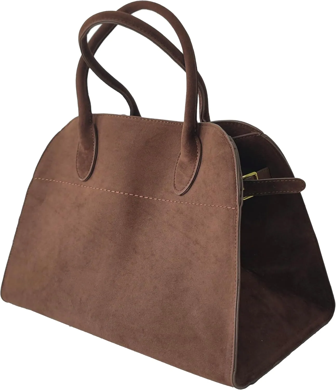 Suede Large Tote Bag for Women Leather Bag Retro Purses Crossbody Bag Trendy Handbag Work Bag 2024