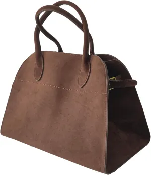 Suede Large Tote Bag for Women Leather Bag Retro Purses Crossbody Bag Trendy Handbag Work Bag 2024