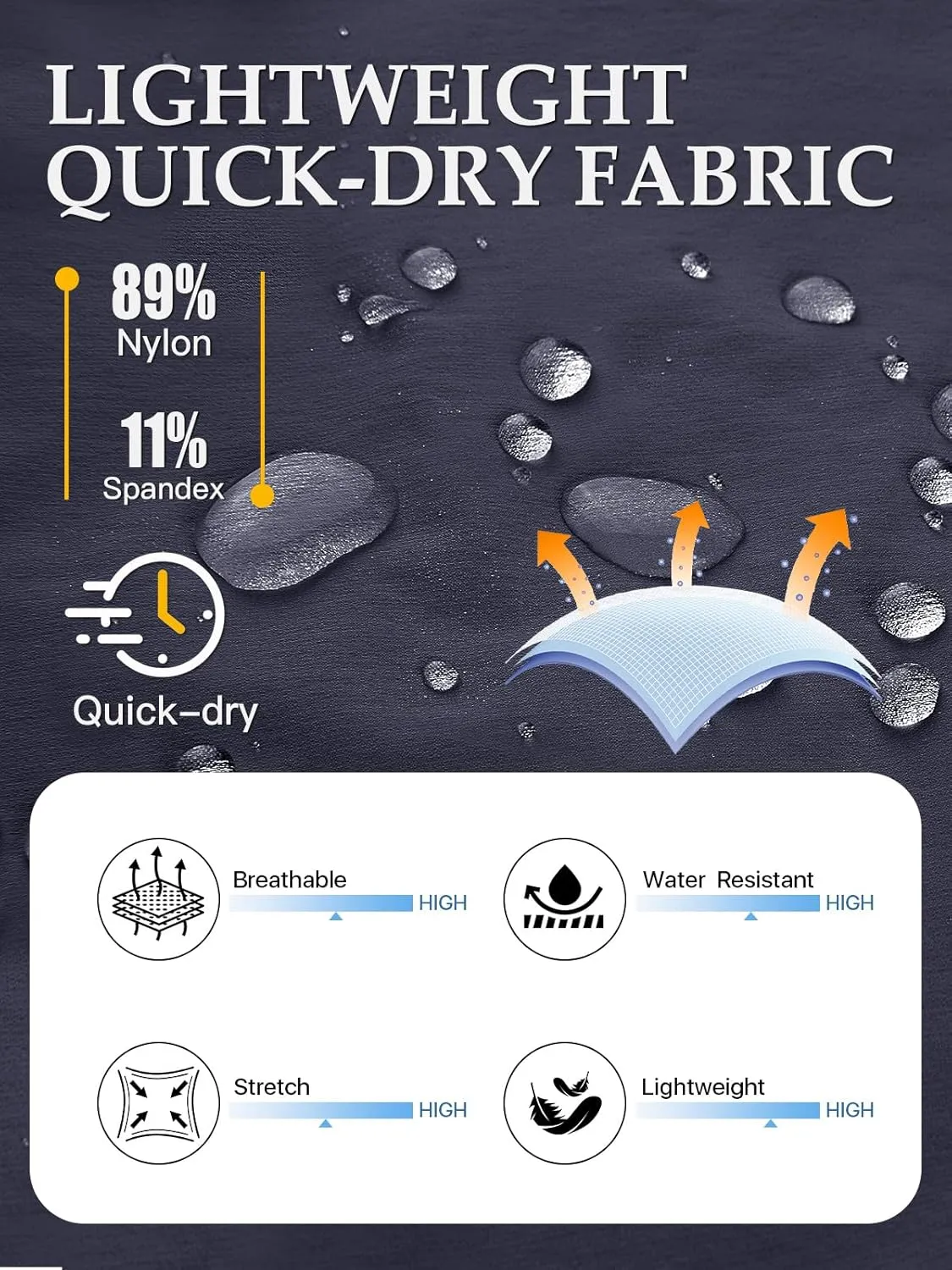 Tactical Cargo Shorts for Men Quick-Dry Lightweight Work Shorts with 7 Pockets,Durable Hiking Outdoor Short
