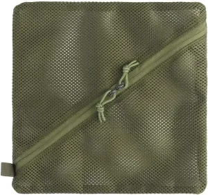 Tactical Mesh Pouch Insert, Modular Utility Admin Pockets Travel Organizer EDC Zipper Pouch 6X12,12X12