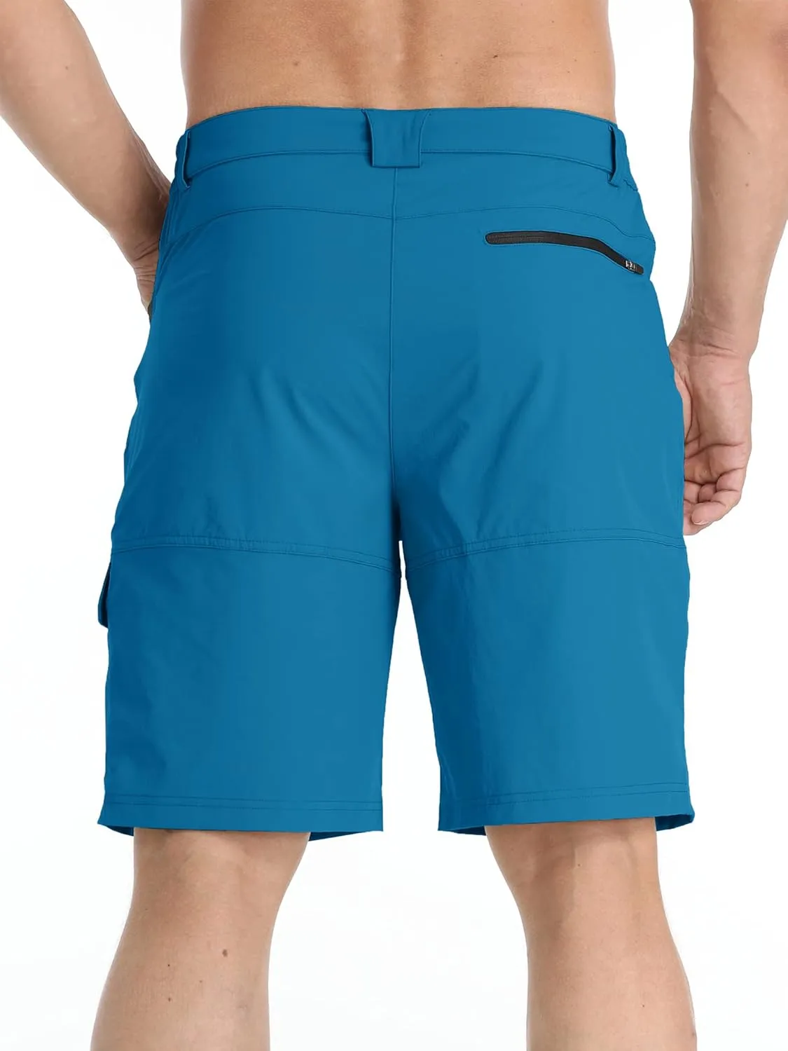 TACVASEN Men's Summer Outdoor Shorts Quick Dry Cargo Casual Work Hiking Shorts (NO Belt)