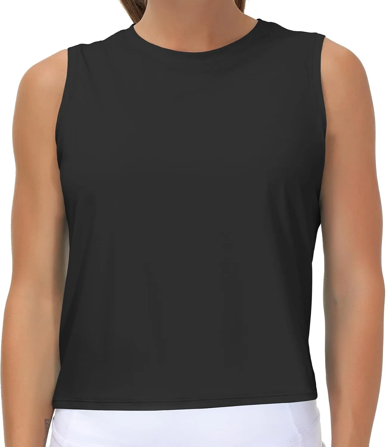 THE GYM PEOPLE Women's Workout Tops in Ice Silk Quick Dry Sleeveless