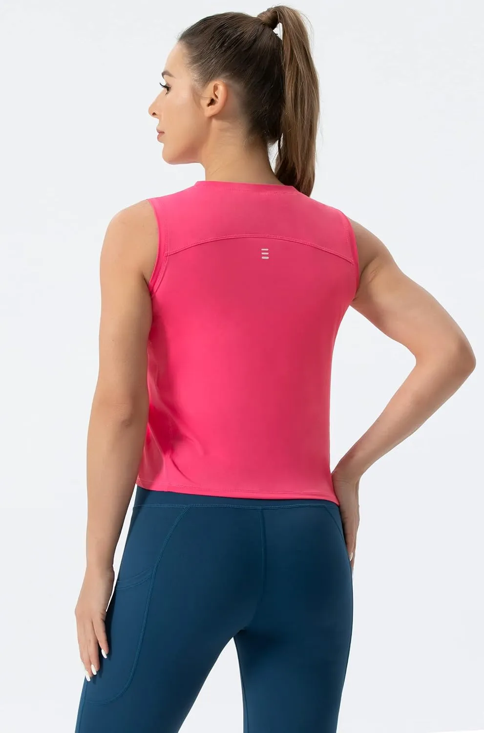 THE GYM PEOPLE Women's Workout Tops in Ice Silk Quick Dry Sleeveless
