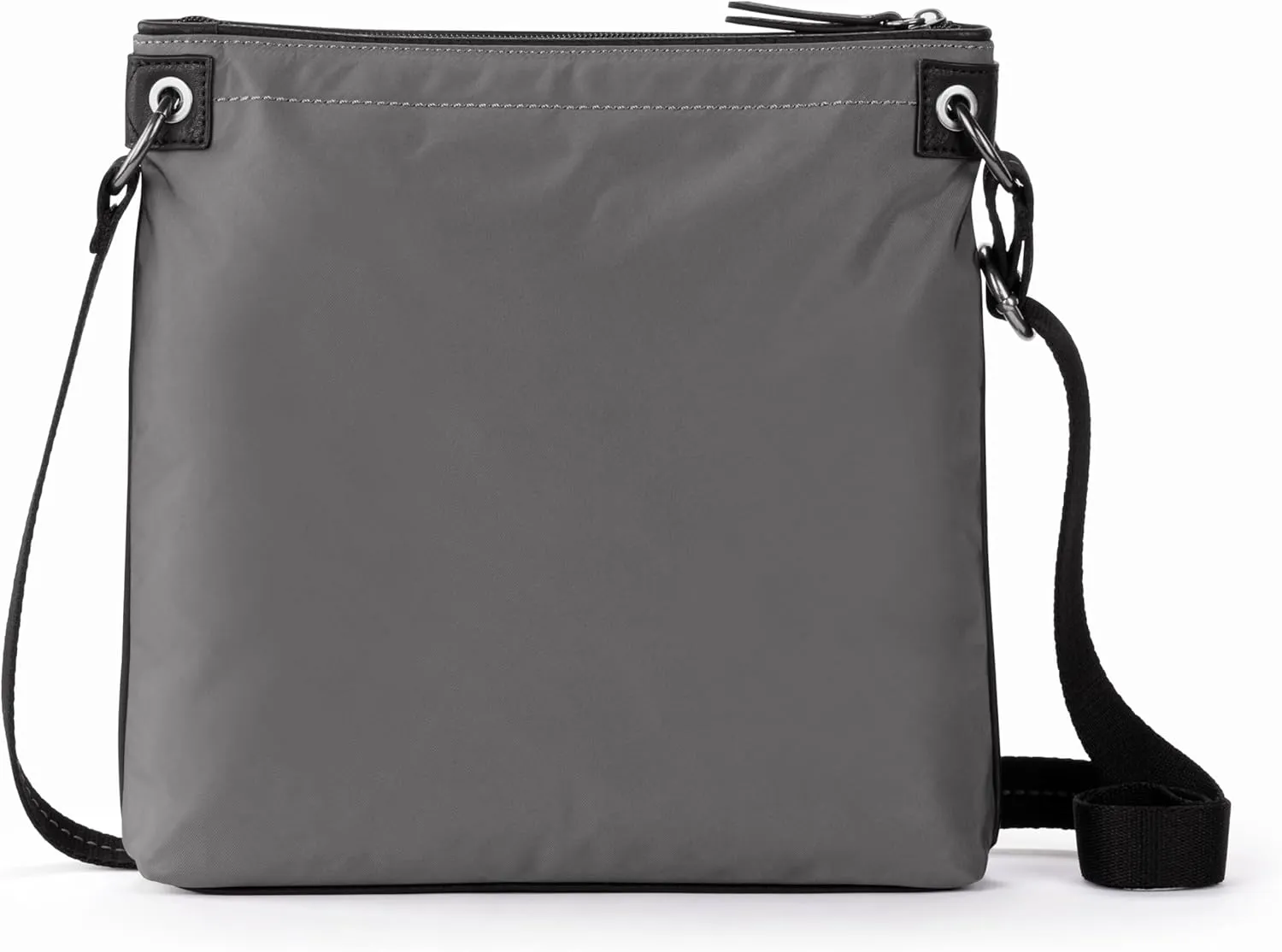 The Sak Esperato Nylon Flat Crossbody in Eco Twill, Adjustable Repreve Webbing Strap