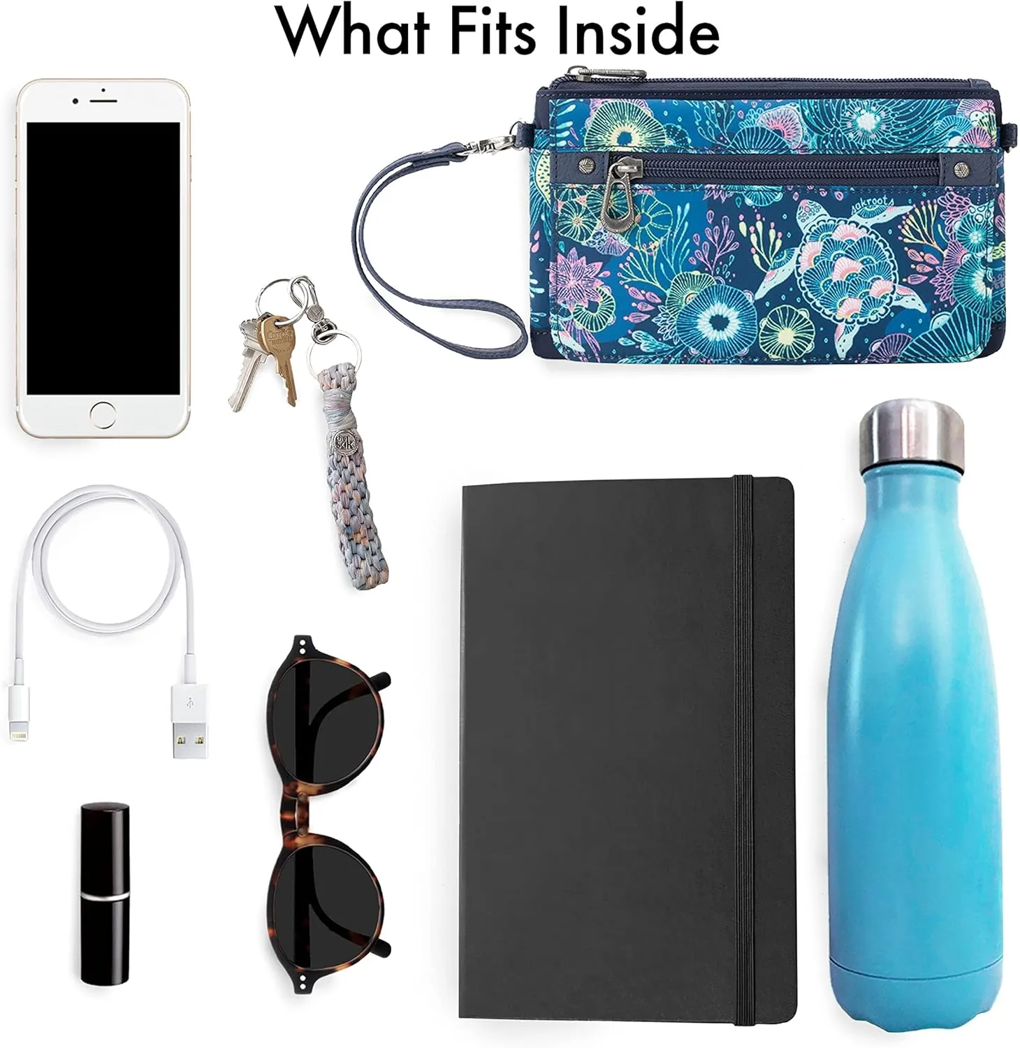 The Sak Esperato Nylon Flat Crossbody in Eco Twill, Adjustable Repreve Webbing Strap
