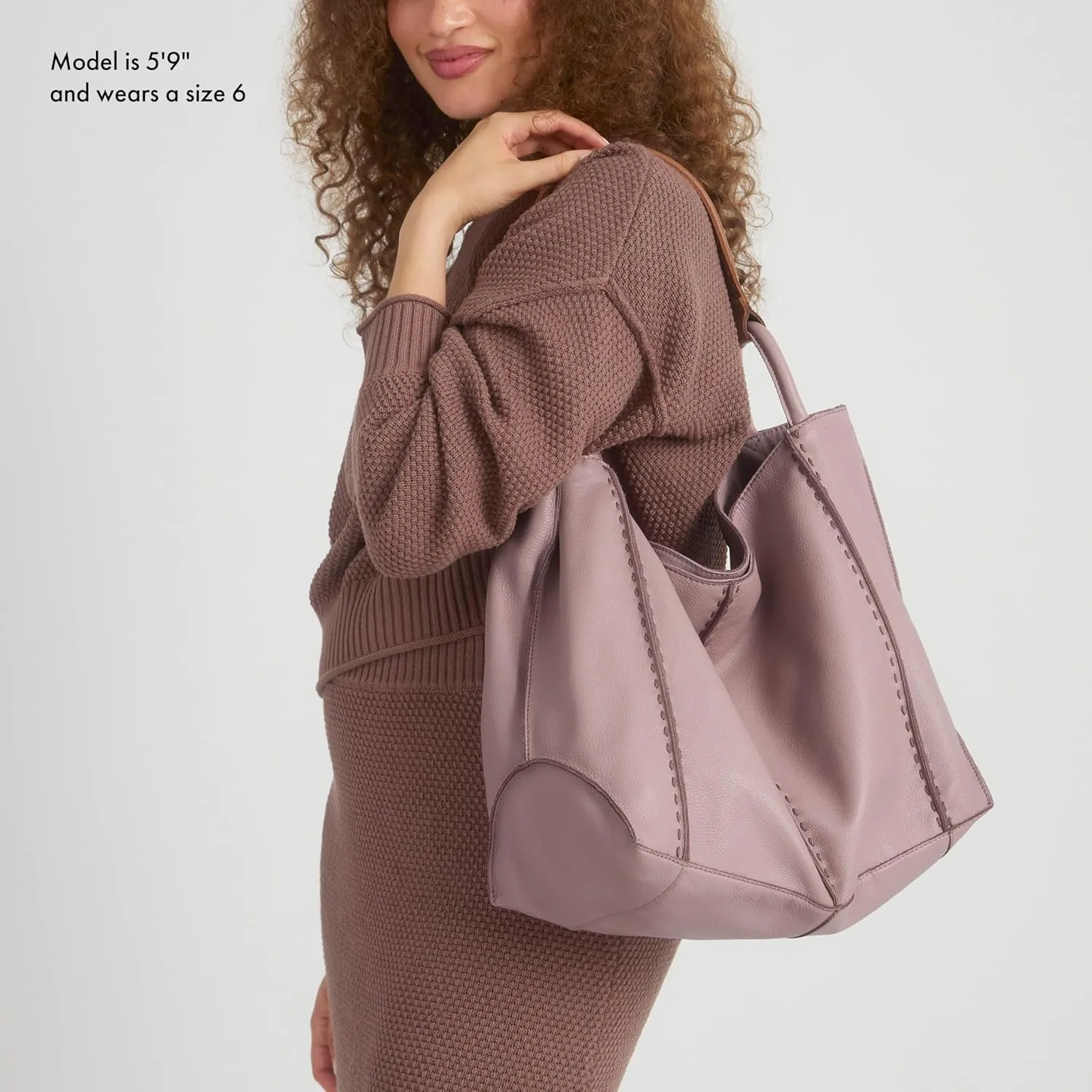 The Sak Los Feliz Large Tote Bag - Woman's Purse For Everyday, Travel, Beach Bag - Roomy Handbag With Shoulder Bag Strap
