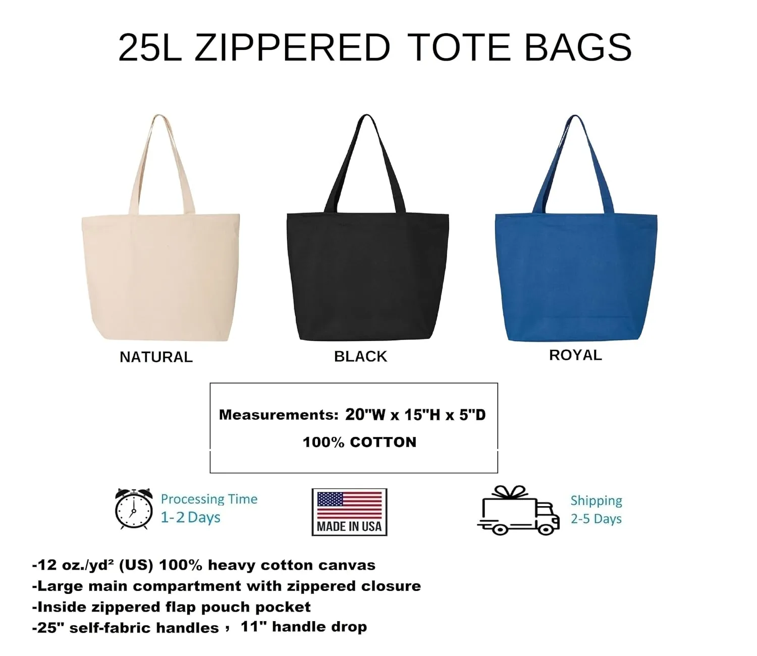 Third Grade Crew Rainbow Zippered Canvas Bag,Custom 3rd Grade Crew Tote Bag, Third grade crew (20"W x 15"H x 5"D, Black)