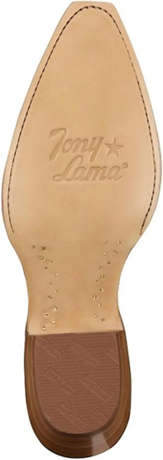 Tony Lama Women's Lea Suede Western Booties Snip Toe - Dr3262