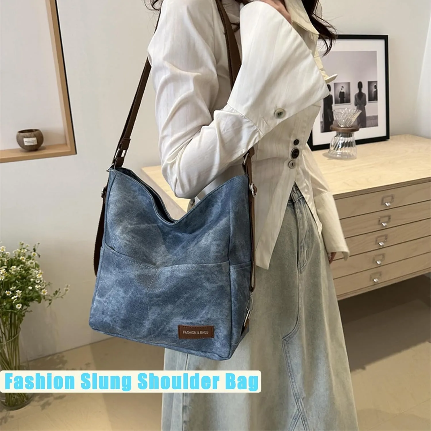 Tote Bag For Women Waterproof Bags For Women PU Leather Shoulder Purses Handbags