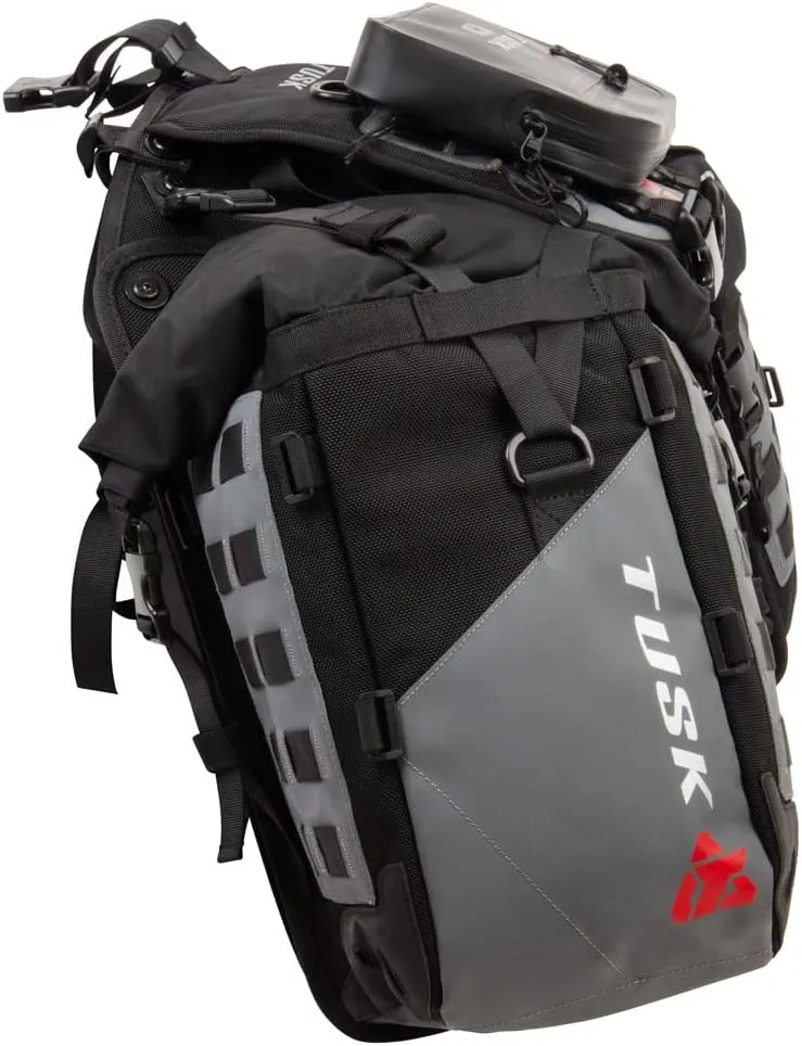 TUSK Highland X2 Rackless Luggage System Base System Standard Heat Shield Black/Grey