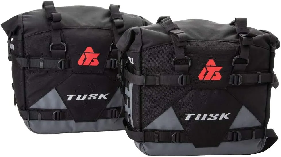 Tusk Pannier Racks with Tusk Pilot Pannier Bags for GASGAS ES 700 2022