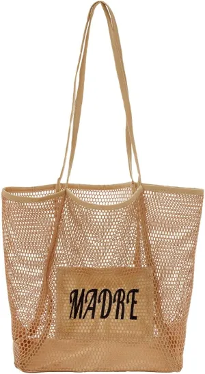 Ulico Personalized Straw Beach Bags for Women, Large Tote Bag with Embroidered Name， Lightweight Foldable Shoulder Bag