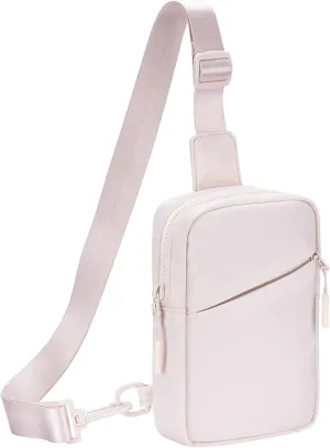 USHAKE Small Sling Bag for Women and Men, Water Resistant Crossbody Chest Bag Small Travel Bag for Casual, Travelling, Sport