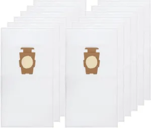 Vacuum Bags for Kirby G4 G5 G6 for Sentria G10D for Avalir 2 Ultimate G for Diamond Edition for Kirby All Generation Micron Magic HEPA Filter Plus Bags, Parts F Style 204814 205811 204811, 12 Pack
