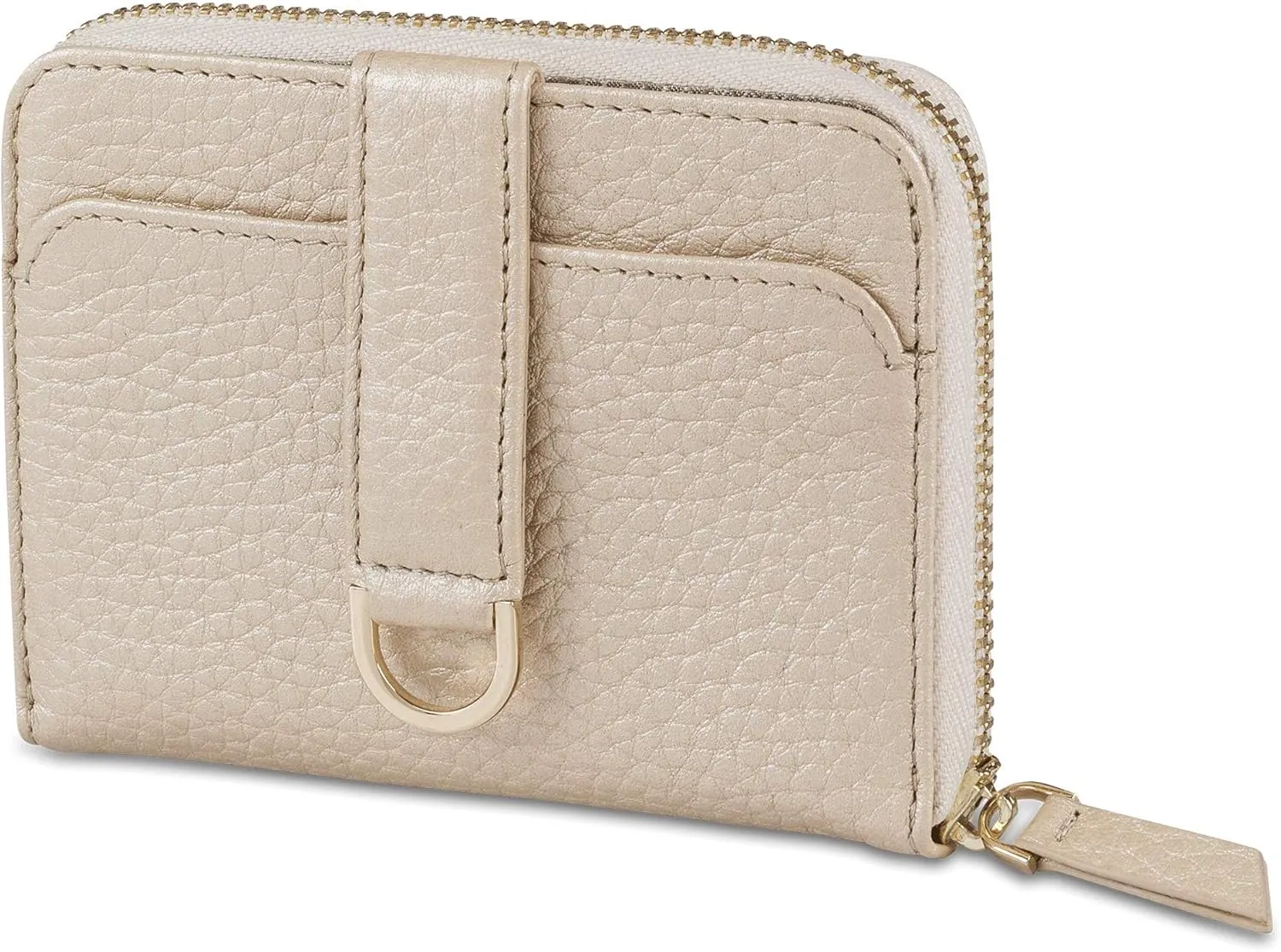 Vaultskin Small Wallet for Women, Leather Card Holder with RFID Blocking with Zipper Coin Pocket, Cash Pocket - Minimalist Wallet Women Slim Design for Everyday Use