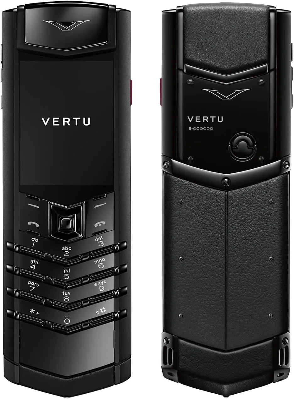 VERTU Signature V Classic Version Luxury Business 4G Phone - Advanced Customized (Stainless Steel)