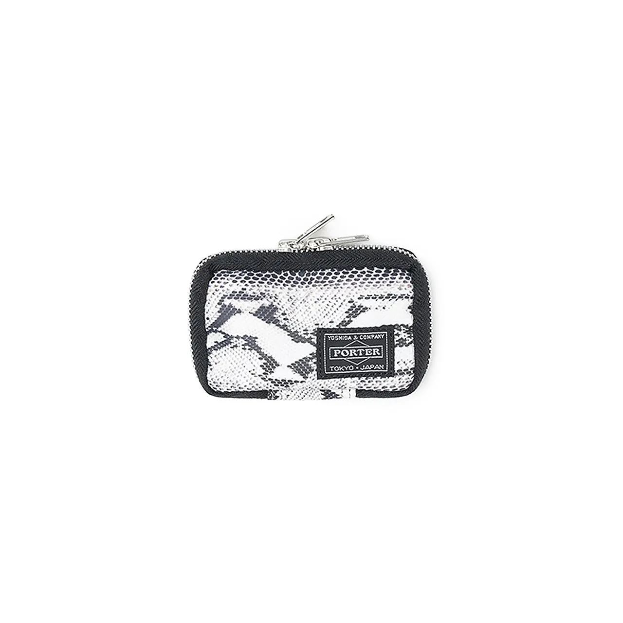wacko maria x porter by yoshida key coin case (type-1) (white)