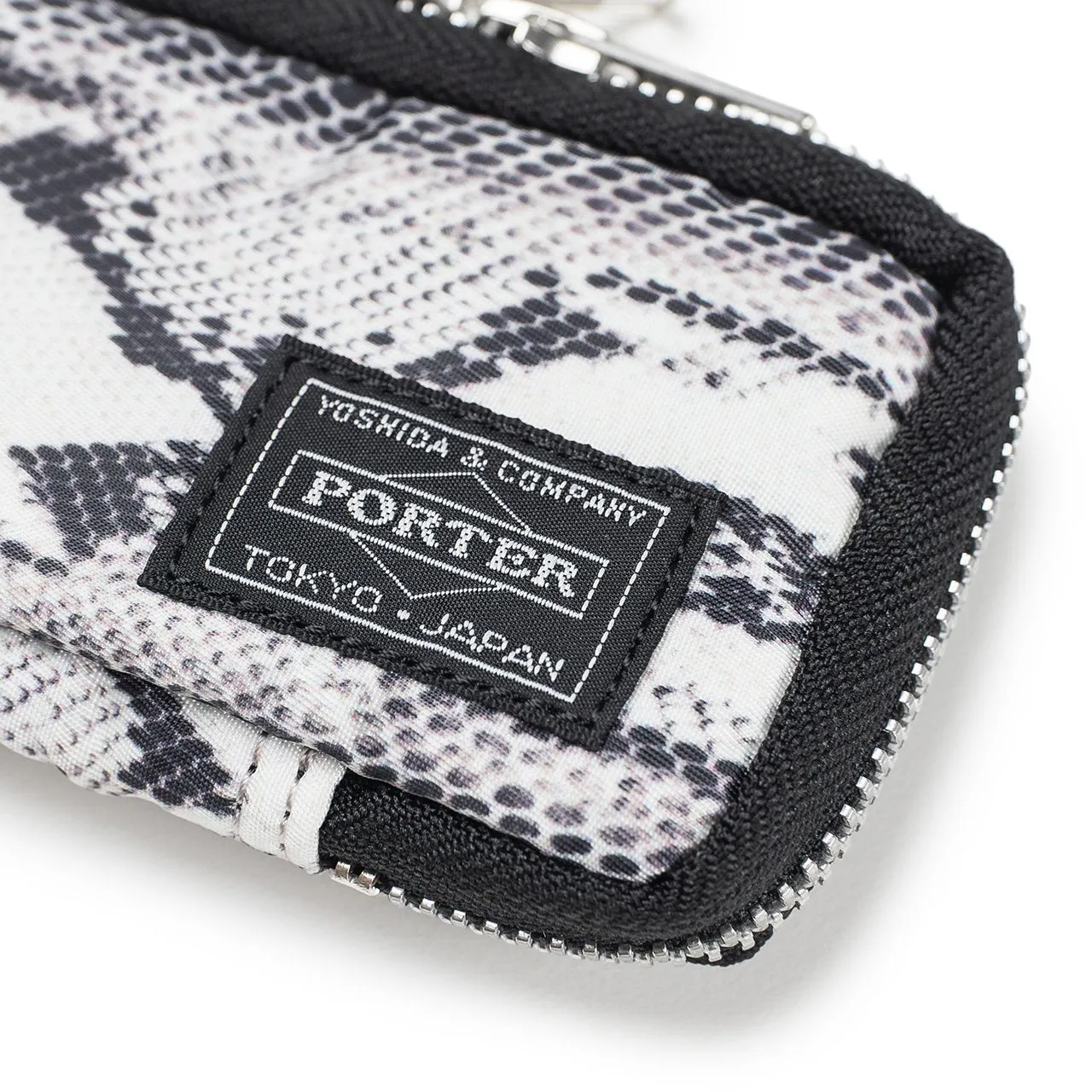 wacko maria x porter by yoshida key coin case (type-1) (white)