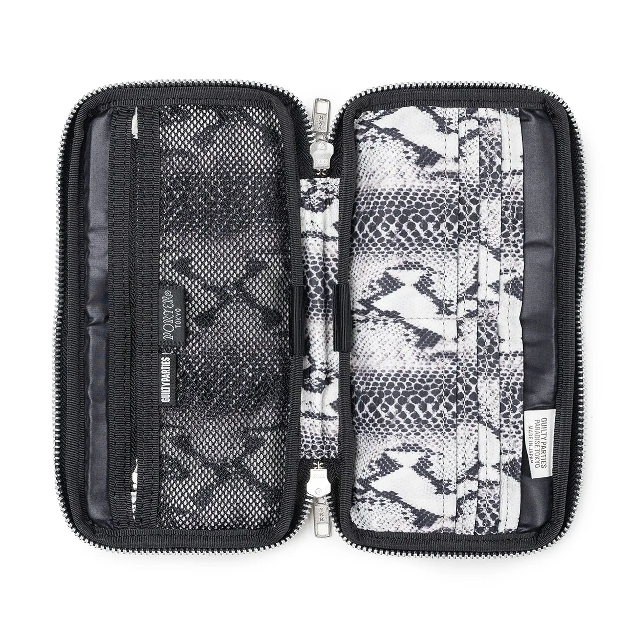wacko maria x porter by yoshida travel case (type-1) (white)