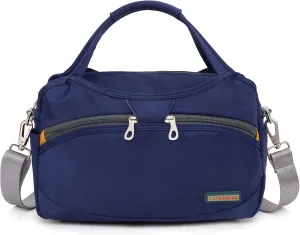 Waterproof Nylon Crossbody Bags for Women Multi-Pocket Shoulder Bag Travel Purse and Handbag