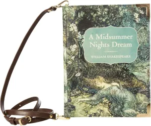 Well Read Co Crossbody Purse Handbag for Book Lovers - A Midsummer Night's Dream, Vegan Leather, Small