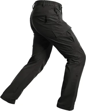 Wespornow Men's-Hiking-Pants Lightweight Water Resistant Quick Dry Outdoor Pants for Fishing Travel Camping