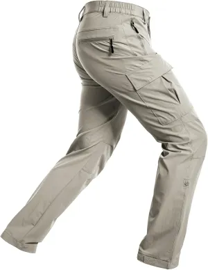 Wespornow Men's-Hiking-Pants Lightweight Water Resistant Quick Dry Outdoor Pants for Fishing Travel Camping
